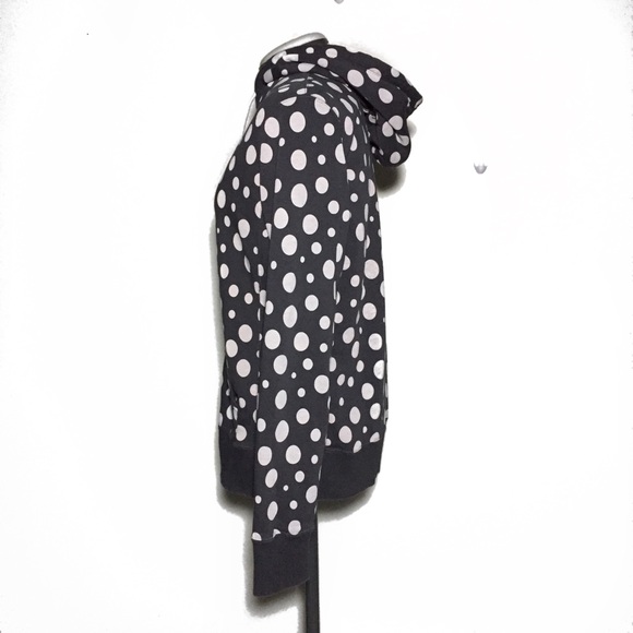 Nike Gray Polka Dot Kids Hoodie XL 16 18 - Picture 6 of 8